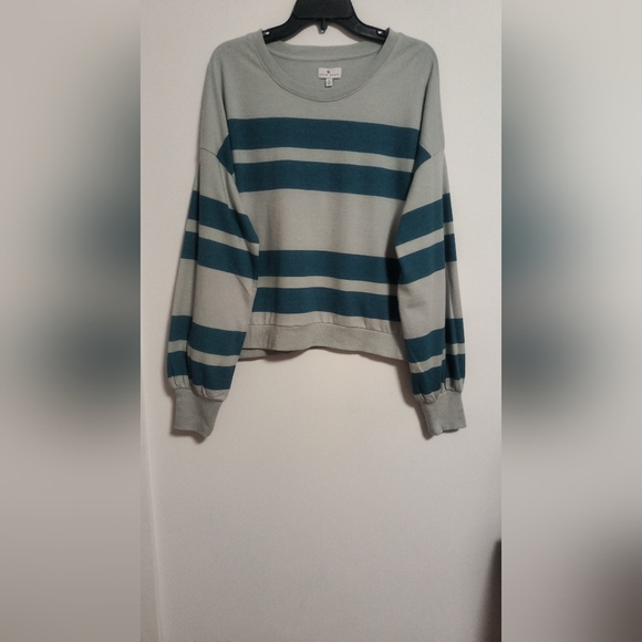 [5x$20] New Striped Sweater Pullover/ Size XL - Picture 3 of 7